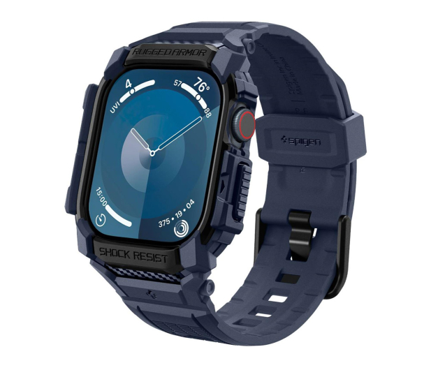 Spigen Rugged Armor ”Pro” Apple Watch 10 (46 Mm) Navy Blue - 1346650 - zdjęcie
